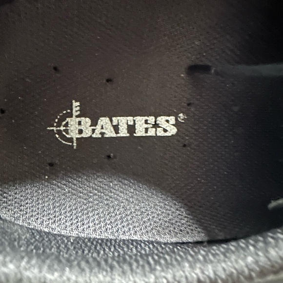 Bates Glossy Black Oxfords